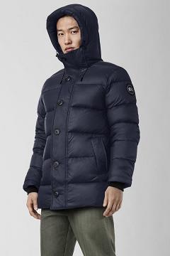 Chamarras Canada Goose Hombre México - Vernon Abrigos Black Label Azules LY6879435